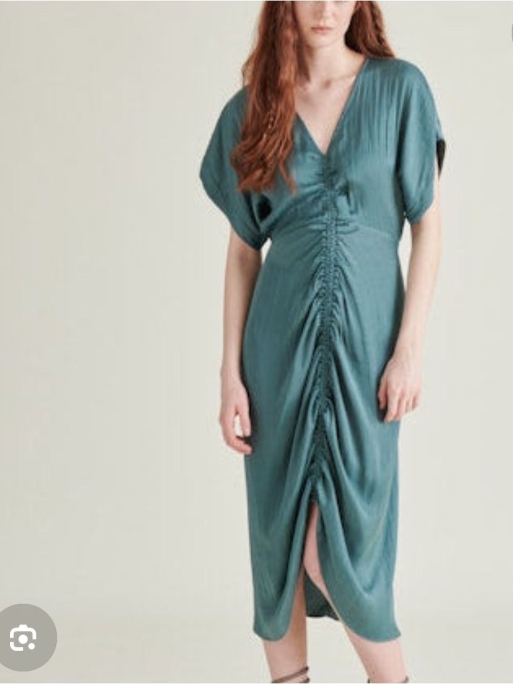 Steve Madden aimee midi dress in Teal Size Large NWT $99
